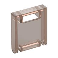 Box 2 × 2 × 2 Door with Slot Trans-Brown