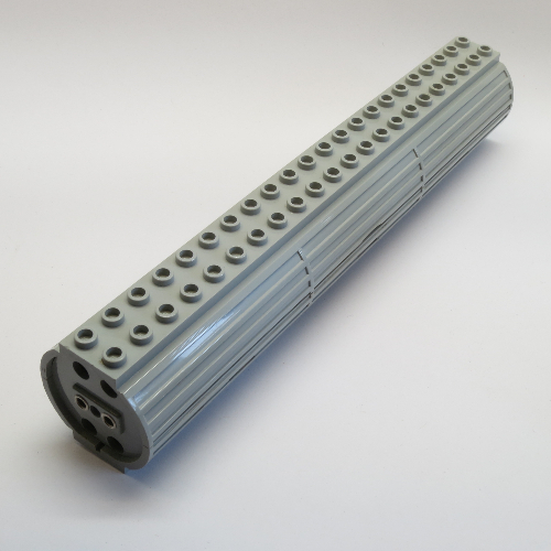 Battery Box, 4.5V, 4 × 22, 3 x C-Cell without Switch [Complete Assembly] Hellgrau