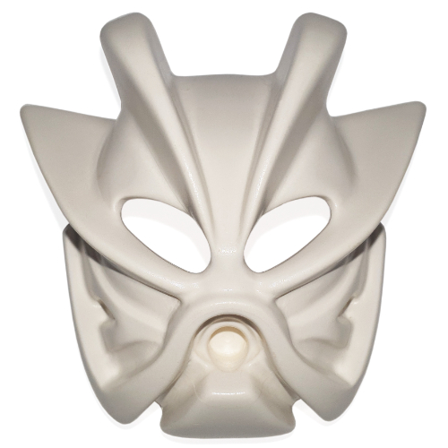 Large Figure Mask Kakama Nuva White