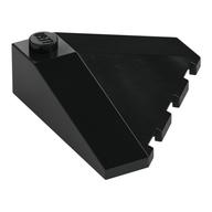 Stein keilförmig, geneigt 18° 4 × 4 Ecke Schwarz