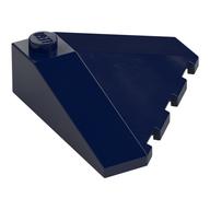 Brick Wedged, Sloped 18° 4 × 4 Corner Dark Blue