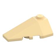 Brick Wedged, Sloped 4 × 2 Triple Left Tan