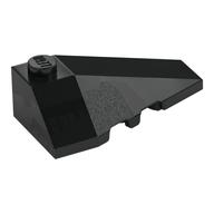 Brick Wedged, Sloped 4 × 2 Triple Right Black