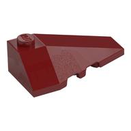 Brick Wedged, Sloped 4 × 2 Triple Right Dark Red