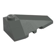 Brick Wedged, Sloped 4 × 2 Triple Right Dark Gray