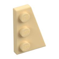 Wedge Plate 3 × 2 Right Tan