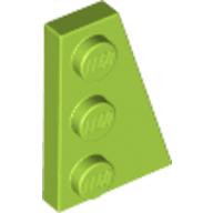 Wedge Plate 3 × 2 Right Lime