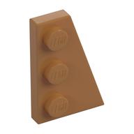 Wedge Plate 3 × 2 Right Medium Nougat