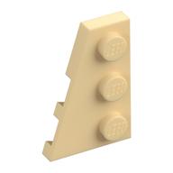 Keil Platte 3 × 2 links Beige