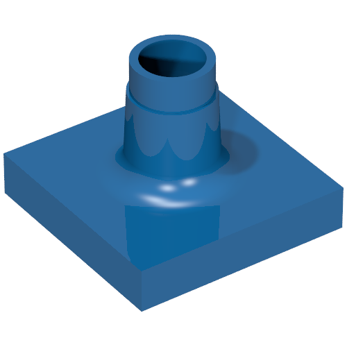 Duplo Sign Post Short Blue