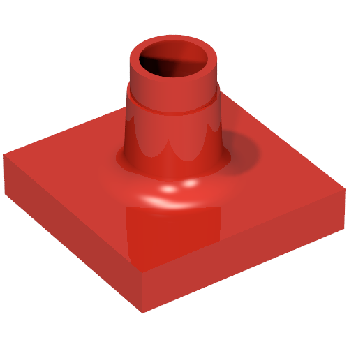 Duplo Sign Post Short Red