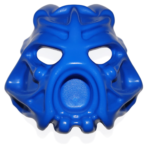 Large Figure Mask Hau Nuva Blue
