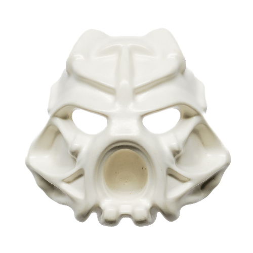 Large Figure Mask Hau Nuva White