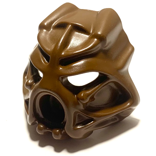 Large Figure Mask Hau Nuva Brown