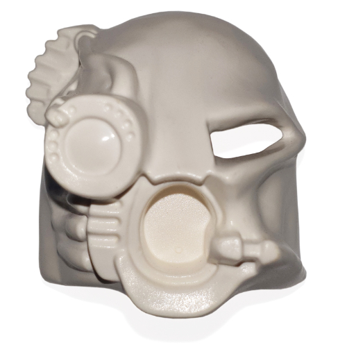 Large Figure Mask Akaku Nuva White