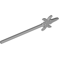 Weapon Pike / Spear [4 Side Blades] Hellblaugrau