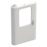 Door 1 × 4 × 5 Train Left - Thick Support Bottom in White