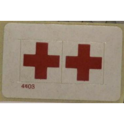 Sticker Sheet for Sets 626-2, 6626-1 [No Color/Any Color]