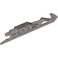 Large Figure Weapon Blade, Ice Skate / Ice Blade Half Pearl Light Gray