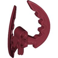 Large Figure Weapon, Claw, Climbing Claw / Kodan Ball Half (Toa Nuva) Dunkelrot