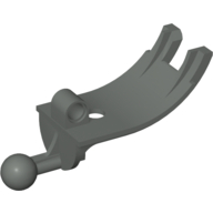 Large Figure Accessory, Rahkshi Kraata Holder Dunkelgrau