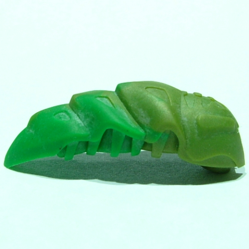 Large Figure Accessory, Rahkshi Kraata Stage 1 with Marbled Green Tail Pattern Tan