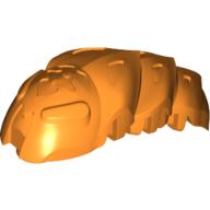 Large Figure Accessory, Rahkshi Kraata Stage 2 with Marbed Black Tail Pattern Orange
