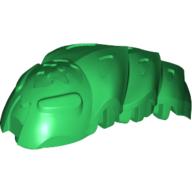 Large Figure Accessory, Rahkshi Kraata Stage 2 with Marbed Pearl Lime Tail Pattern Grün