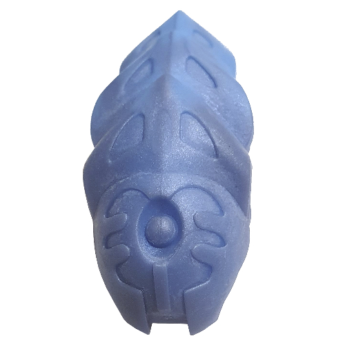 Large Figure Accessory, Rahkshi Kraata Stage 3 with Marbled Medium Blue Tail Pattern Pearl Sand Blue