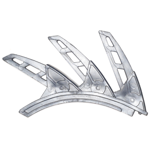 Large Figure Weapon, Back Blades, Trapezoidal Holes (Rahkshi Turahk) Perlhellgrau