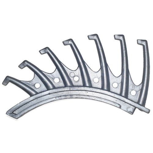 Large Figure Weapon, Back Blades, 7 Pointed Blades (Rahkshi Guurahk) Pearl Light Gray