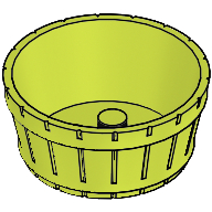 Barrel Half Large Medium Lime