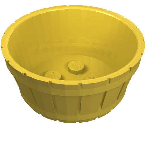 Barrel Half Large Gelb