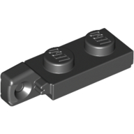 Hinge Plate 1 × 2 Locking with 1 Finger On End, with Groove