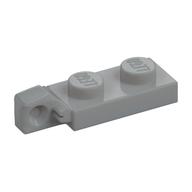 Hinge Plate 1 × 2 Locking with 1 Finger On End, without Groove Hellblaugrau
