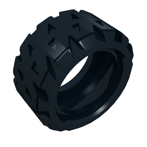 Tyre 43.2 × 22 H Black