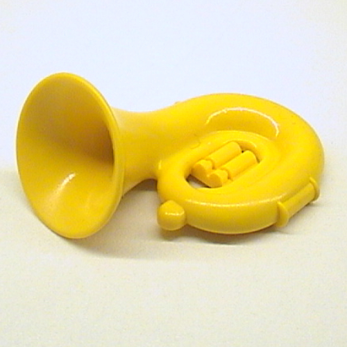 Fabuland, Musical Instrument Tuba / Horn Gelb