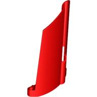 Technic Panel Fairing #21 Large Long, Small Hole, Side B Red