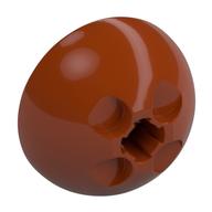 Dome Hemisphere 3 × 3 Ball Turret Dunkelorange