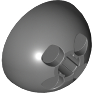 Dome Hemisphere 3 × 3 Ball Turret Dark Bluish Gray