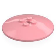Dish 6 × 6 Inverted (Radar) with Solid Studs Warmes Rosa