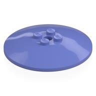 Dish 6 × 6 Inverted (Radar) with Solid Studs Blue Violet