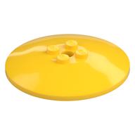 Dish 6 × 6 Inverted (Radar) with Solid Studs Gelb