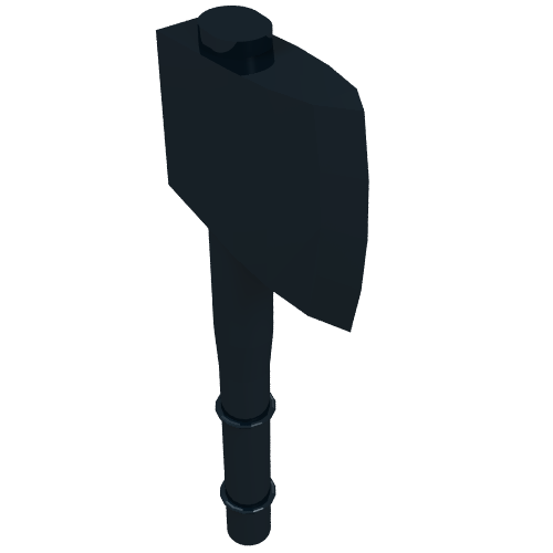 Weapon Axe (Fabuland) Black