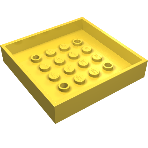 Box 6 × 6 Bottom Yellow