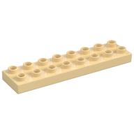 Duplo Platte 2 × 8 Beige