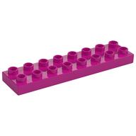 Duplo Platte 2 × 8 Magenta