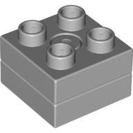 Duplo Turntable 2 × 2 with Square Top Light Bluish Gray
