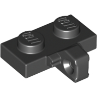 Hinge Plate 1 × 2 Locking with 1 Finger on Side, without Groove