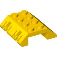 Slope 45° 4 × 4 Double with Locking Hinge Yellow